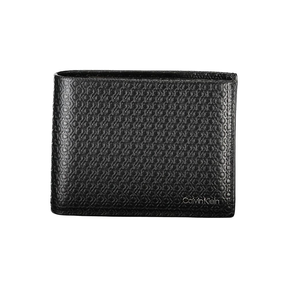 Sleek Black Leather Bifold Wallet with RFID Block - GLAMHUB BOUTIQUE 