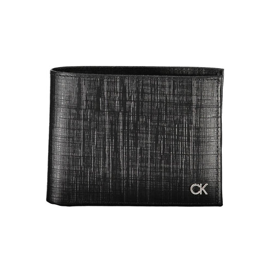 Elegant Black Leather Wallet with RFID Blocking - GLAMHUB BOUTIQUE 