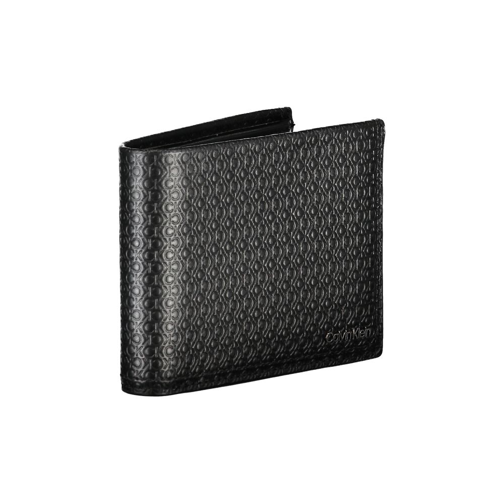 Sleek Black Leather Bifold Wallet with RFID Block - GLAMHUB BOUTIQUE 