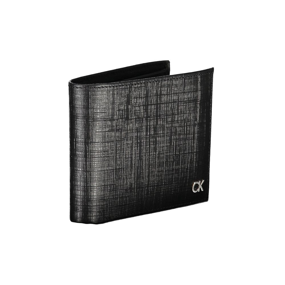 Elegant Black Leather Wallet with RFID Blocking - GLAMHUB BOUTIQUE 