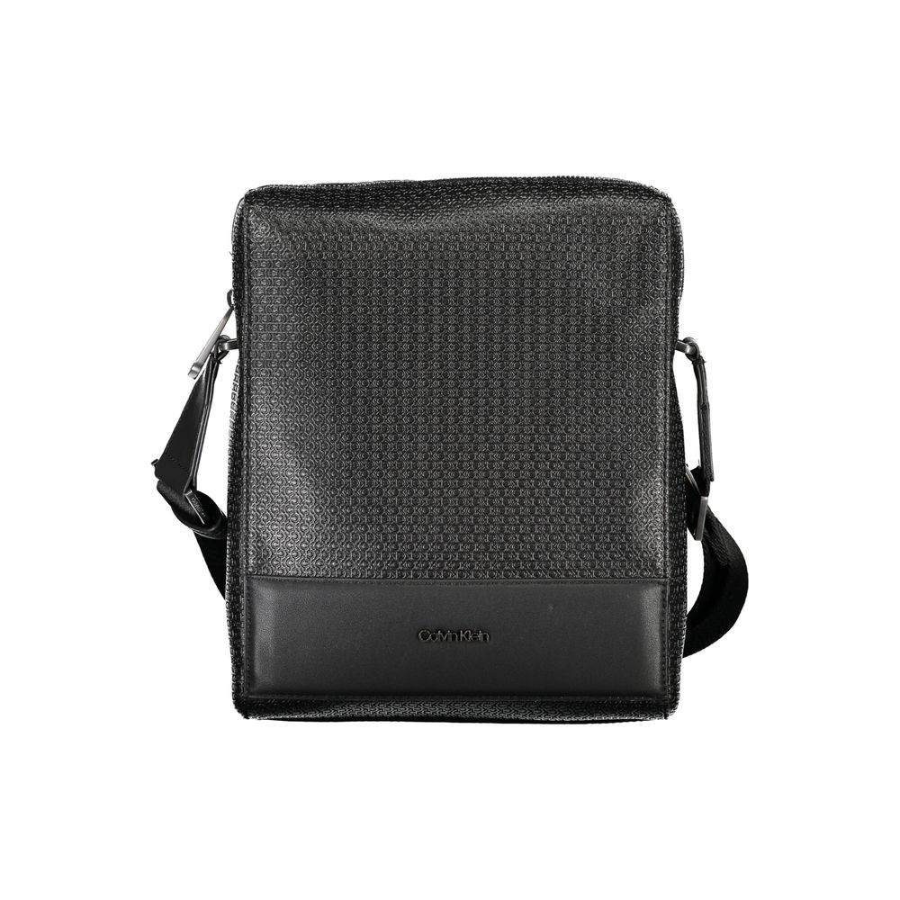 Eco-Friendly Sleek Black Shoulder Bag - GLAMHUB BOUTIQUE 