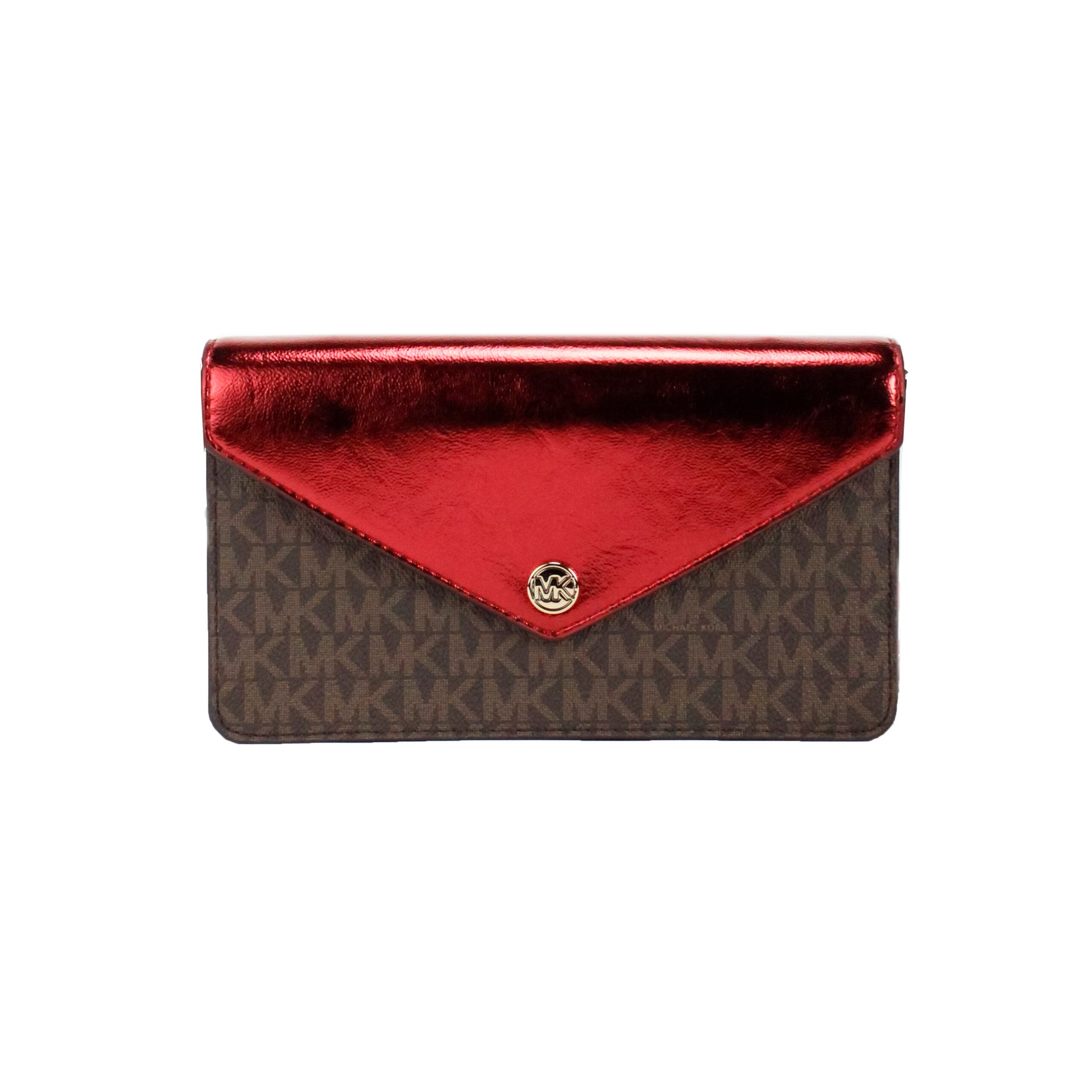 Jet Set Travel Crimson Small Flap Clutch Crossbody Bag - GLAMHUB BOUTIQUE 