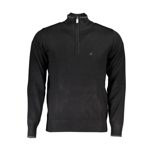 Eleganter Half-Zip-Pullover mit Kontrastdetails