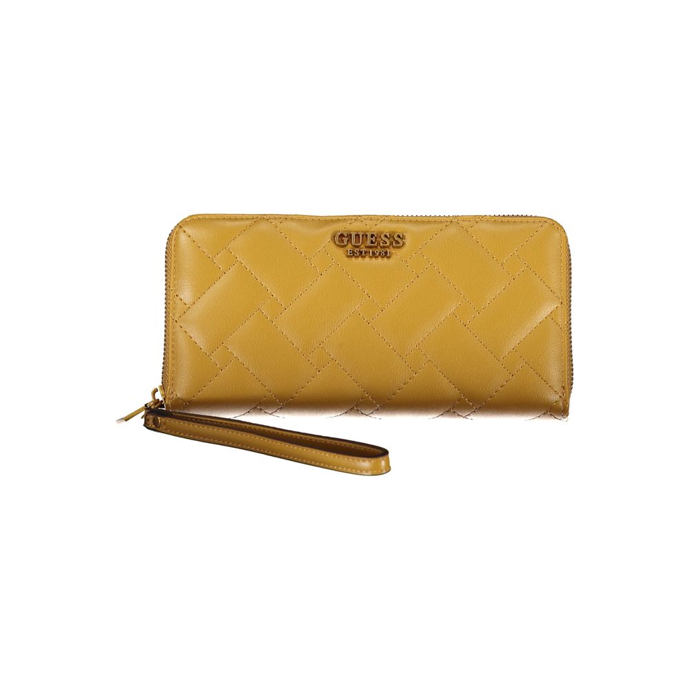 Elegant Yellow Guess Wallet - GLAMHUB BOUTIQUE 