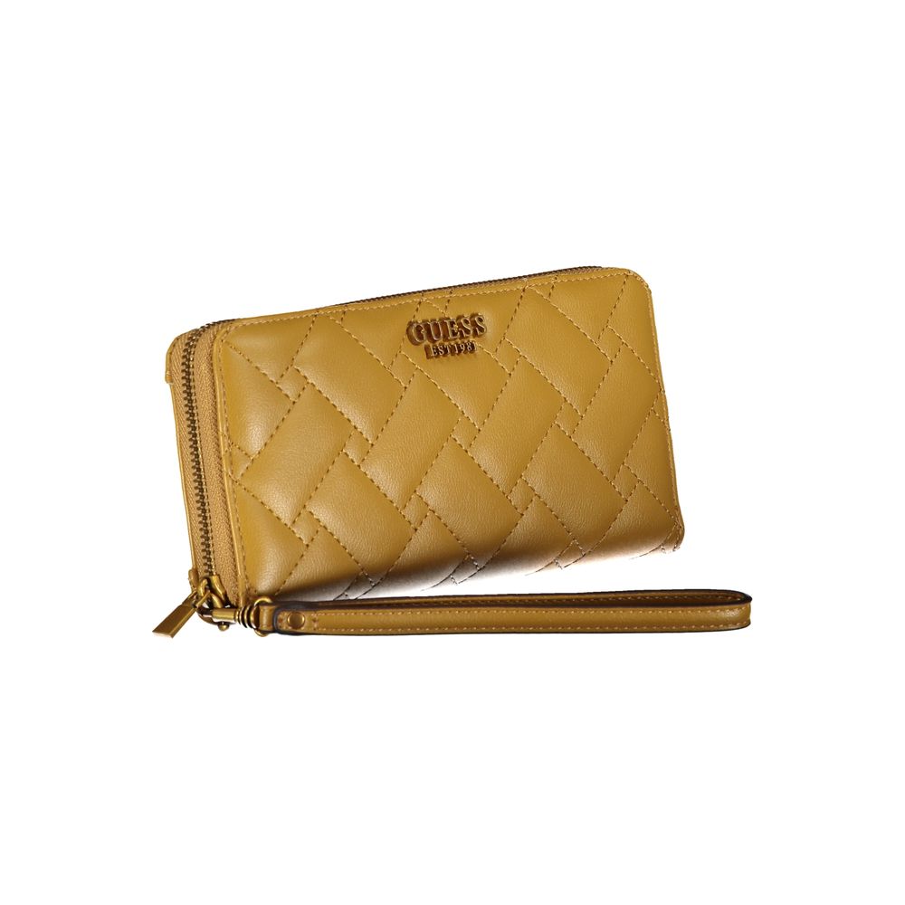 Elegant Yellow Guess Wallet - GLAMHUB BOUTIQUE 