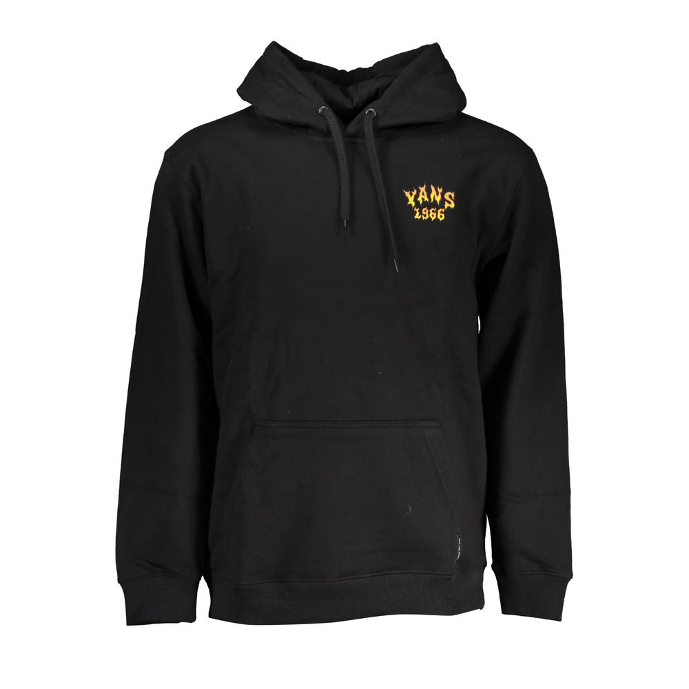 Classic Hooded Fleece Sweatshirt in Black - GlamHub Luxury and Icon Brand Clothing