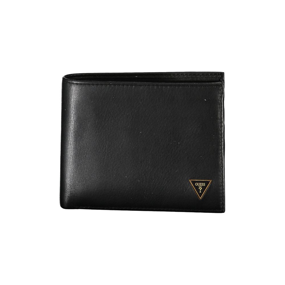 Sleek Leather Bifold Wallet with Coin Purse - GLAMHUB BOUTIQUE 