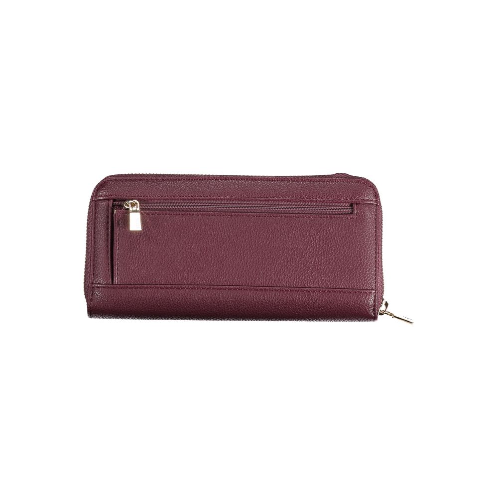 Elegant Purple Polyethylene Wallet - GLAMHUB BOUTIQUE 