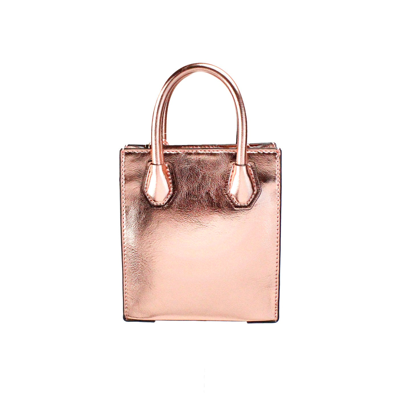 Mercer XS Primrose Metallic North South Shopper Crossbody Bag - GLAMHUB BOUTIQUE 