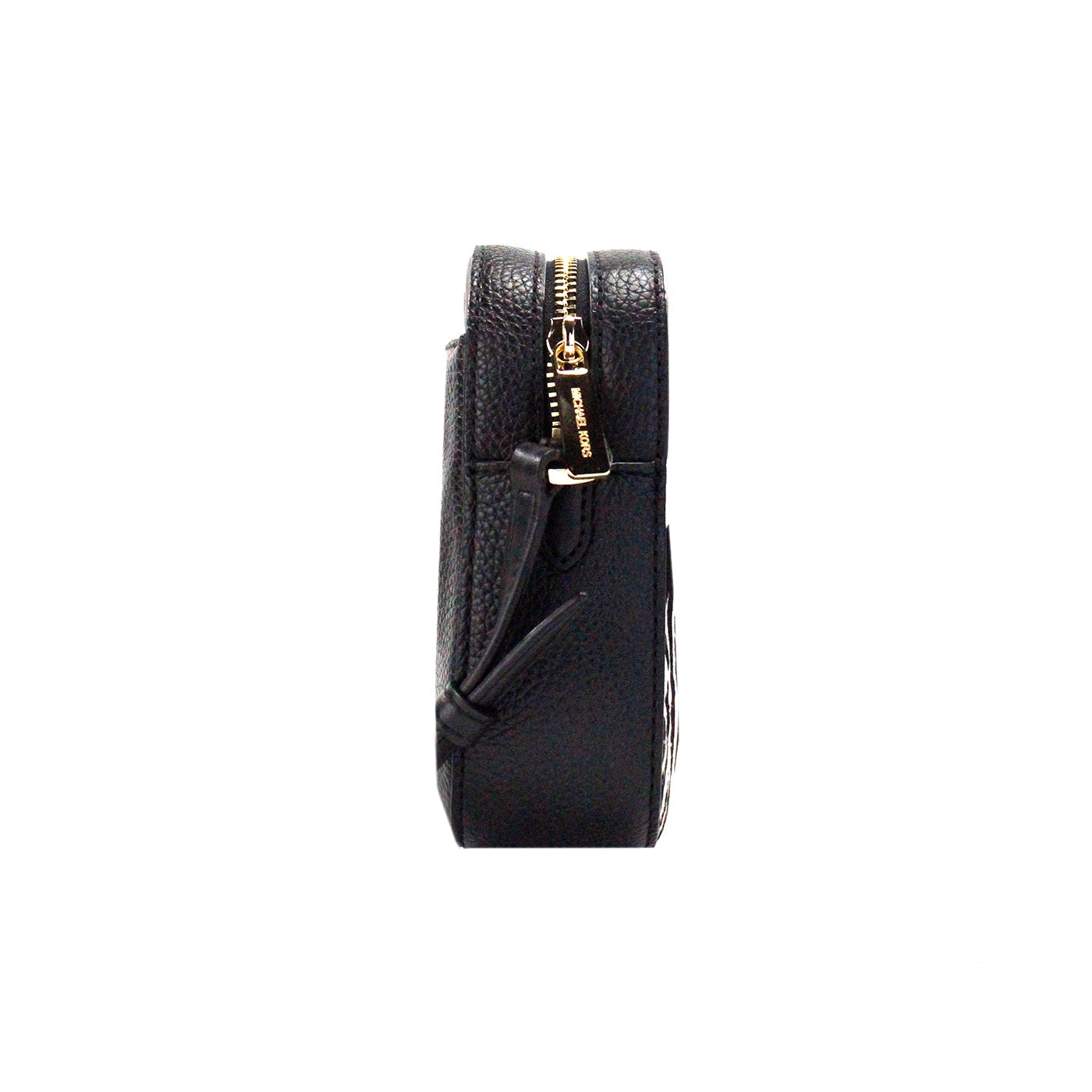 Jet Set Large East West Black Haircalf Zip Chain Crossbody Bag - GLAMHUB BOUTIQUE 