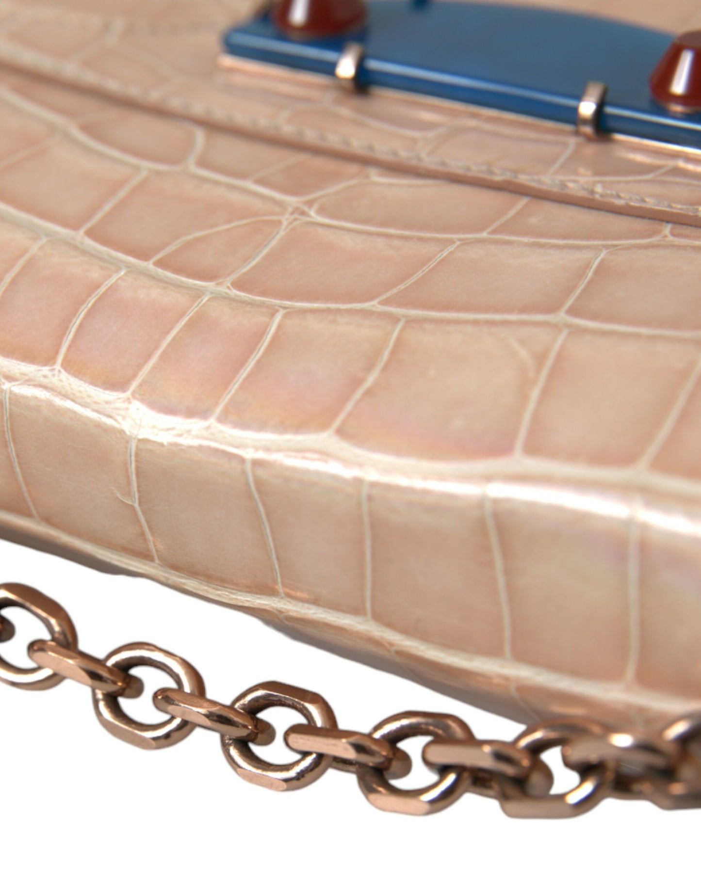 Elegant Mini Chain Beige Clutch for Evening Elegance - GLAMHUB BOUTIQUE 