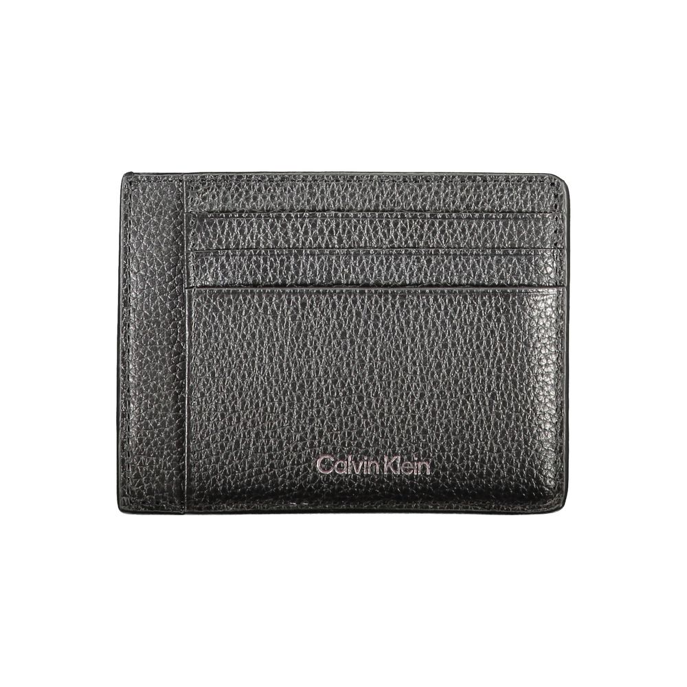 Black Leather Wallet - GLAMHUB BOUTIQUE 