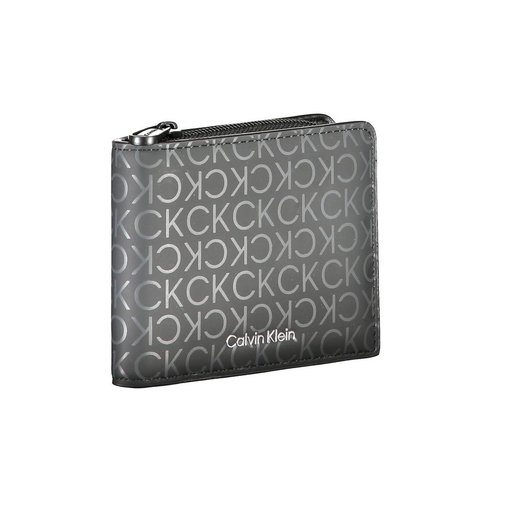 Black Polyester Wallet - GLAMHUB BOUTIQUE 