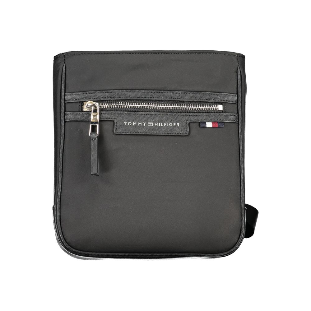 Black Polyester Shoulder Bag - GLAMHUB BOUTIQUE 