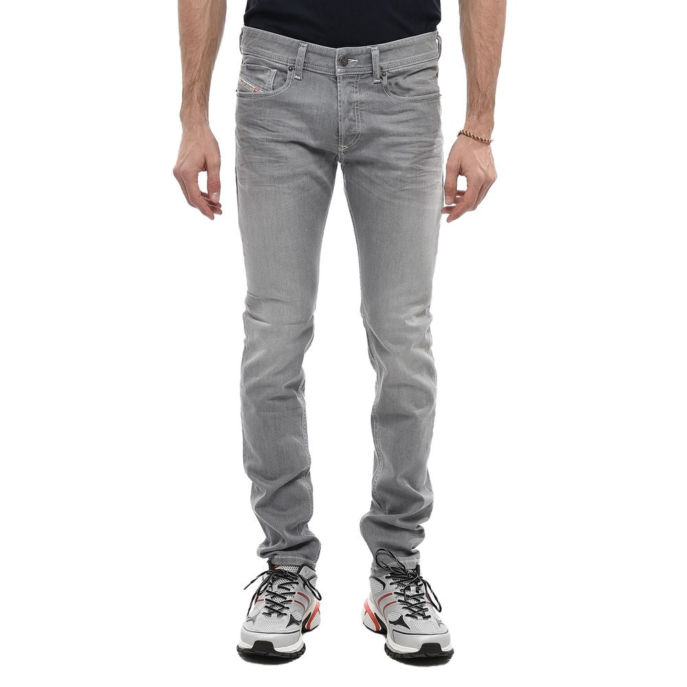 Gray Cotton Jeans & Pant - GLAMHUB BOUTIQUE 