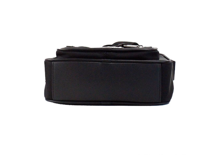 Paddy Small Black Nylon Logo Camera Belt Fanny Pack Bag - GLAMHUB BOUTIQUE 