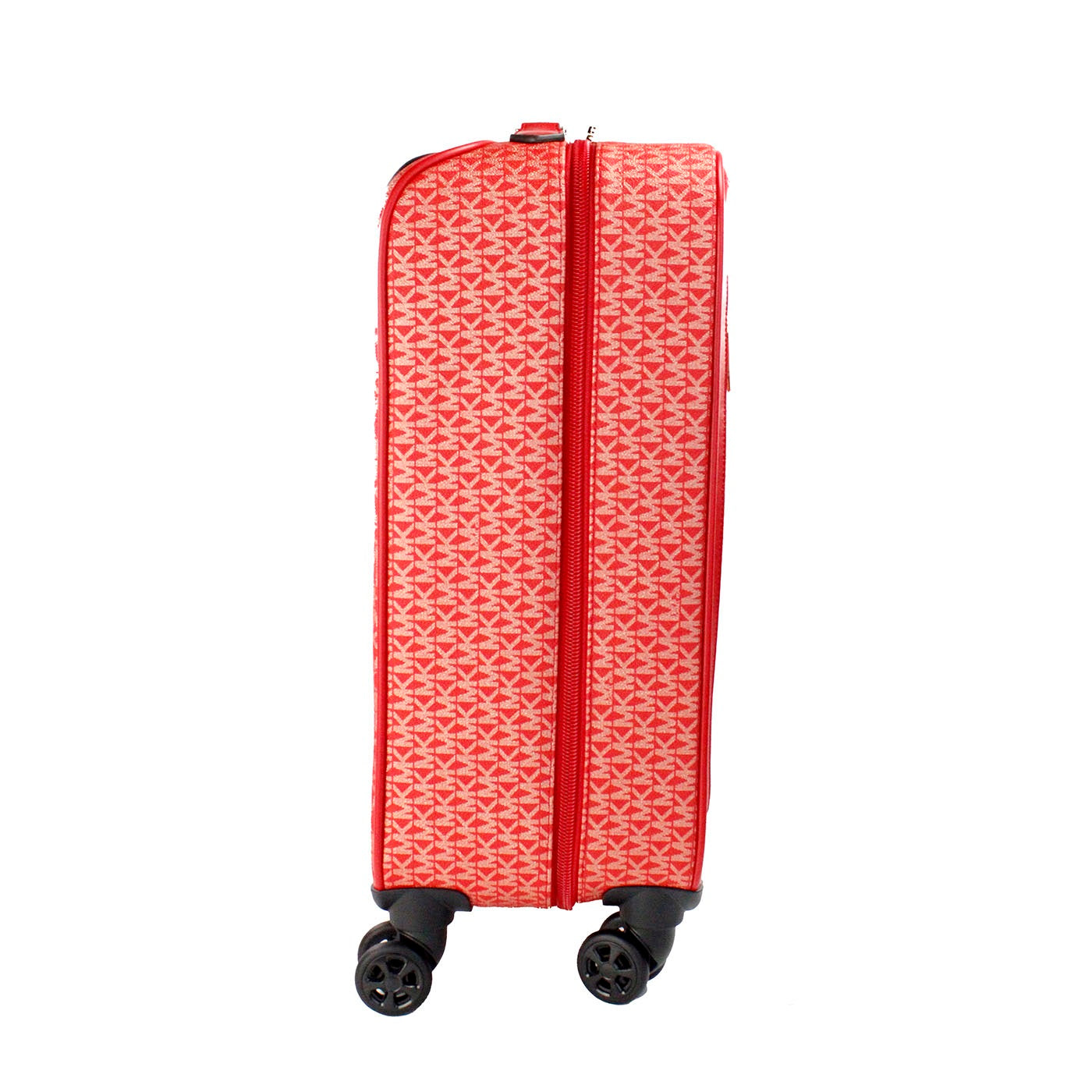 Travel Small Red Signature Trolley Rolling Suitcase Carry On Bag - GLAMHUB BOUTIQUE 