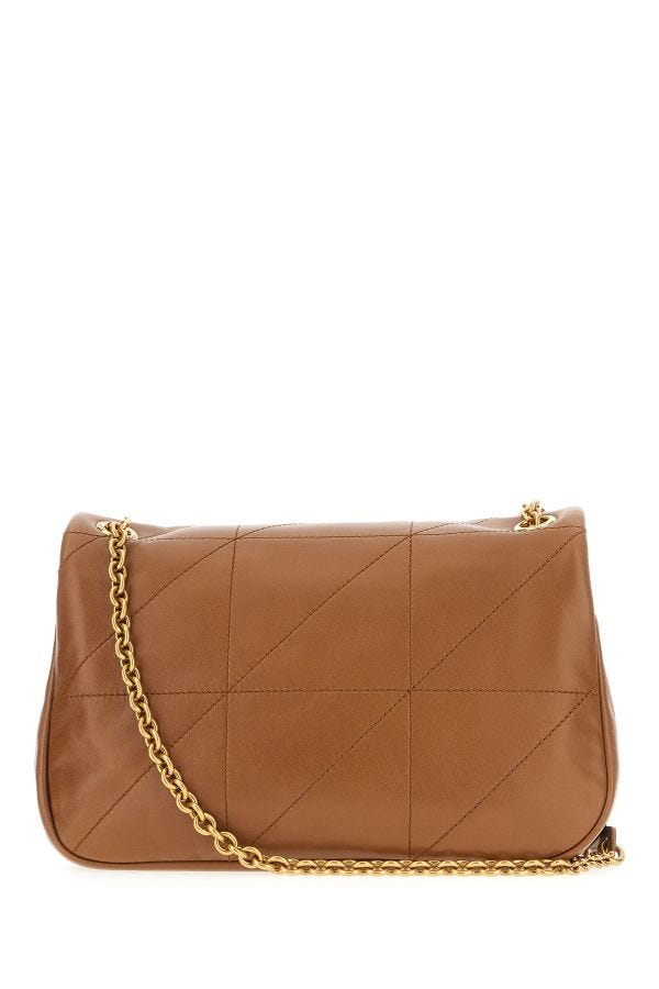 Brown Lamb Leather Jamie 4.3 Small Shoulder bag - GLAMHUB BOUTIQUE 