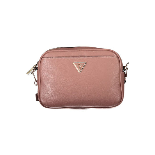 Pink Polyethylene Handbag - GLAMHUB BOUTIQUE 