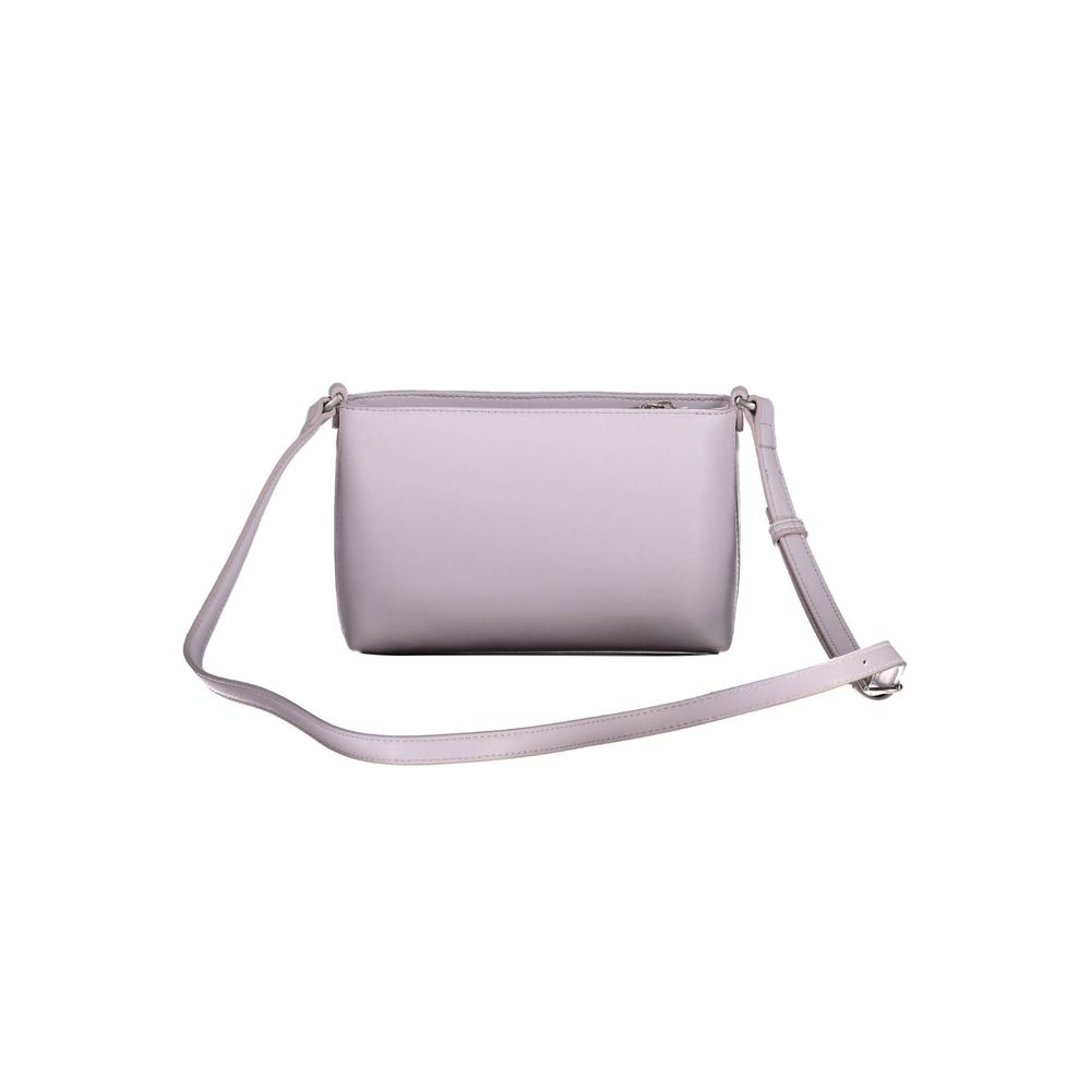 Purple Polyester Handbag - GLAMHUB BOUTIQUE 