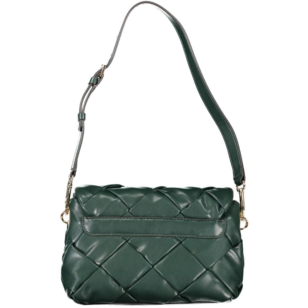 Green Polyethylene Handbag - GLAMHUB BOUTIQUE 