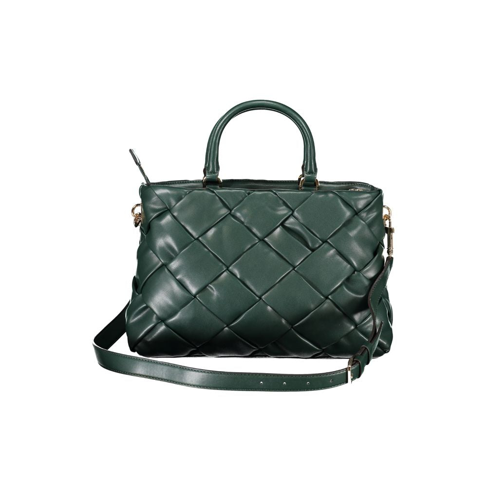 Green Polyethylene Handbag - GLAMHUB BOUTIQUE 