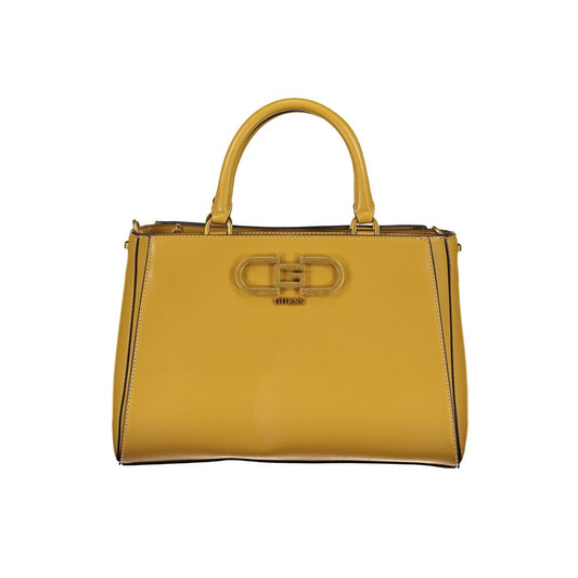 Yellow Polyethylene Handbag - GLAMHUB BOUTIQUE 