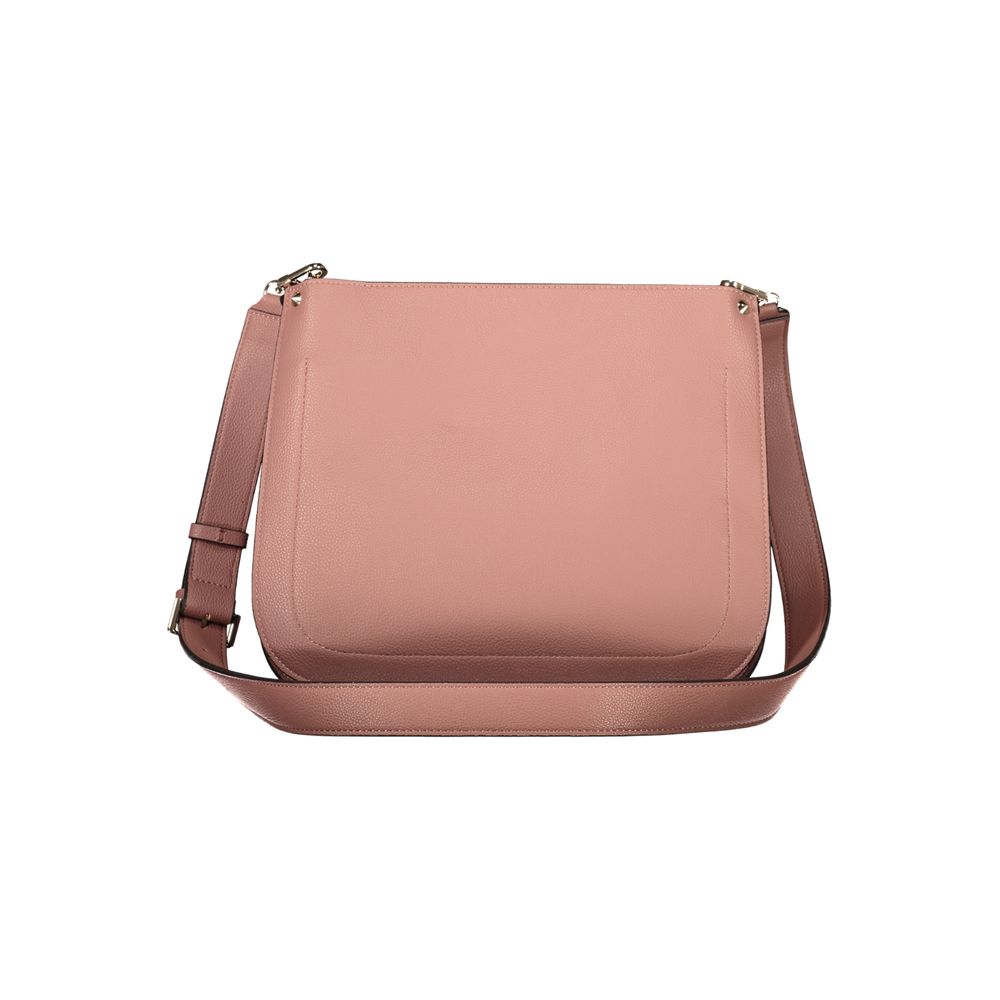 Pink Polyethylene Handbag - GLAMHUB BOUTIQUE 