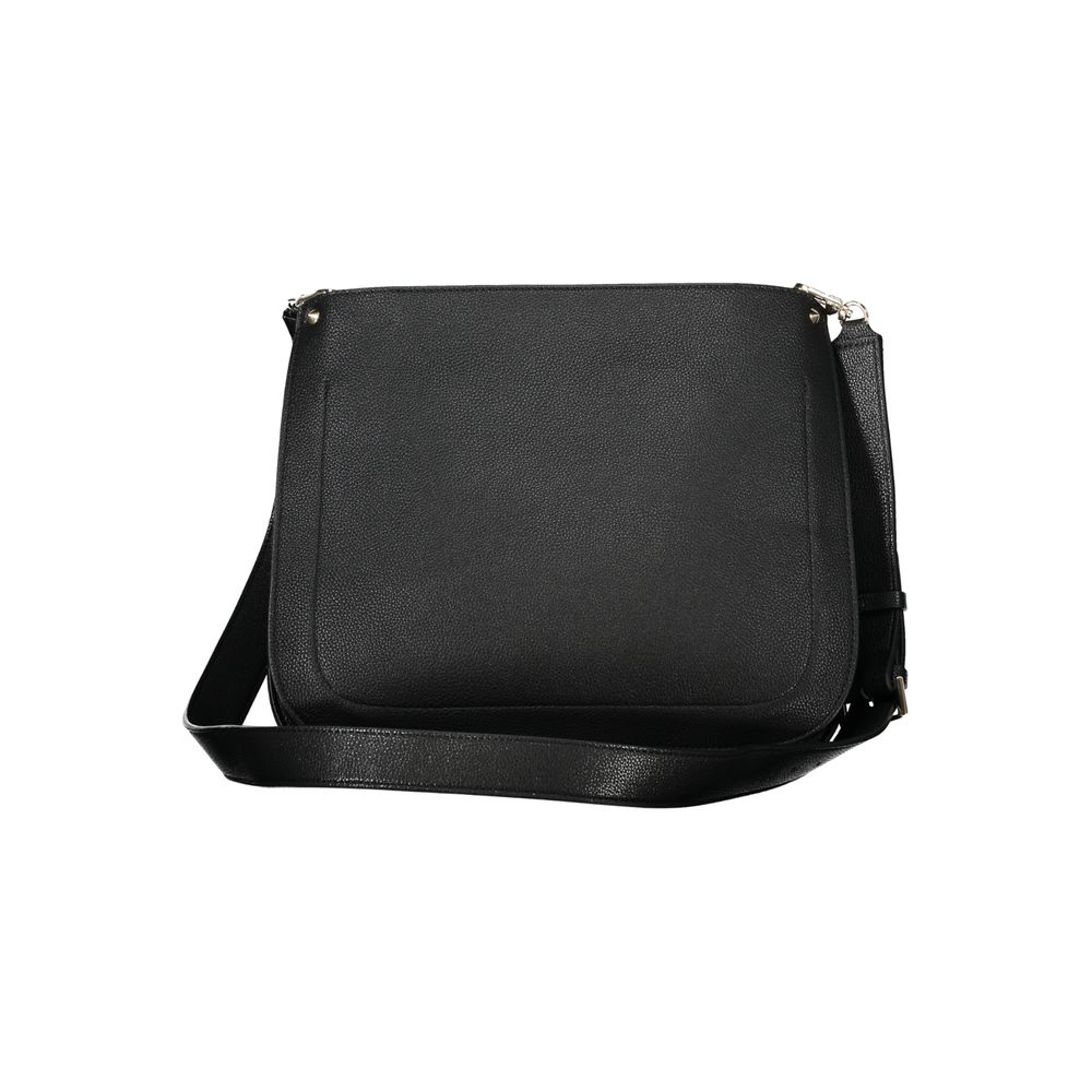 Black Polyethylene Handbag - GLAMHUB BOUTIQUE 