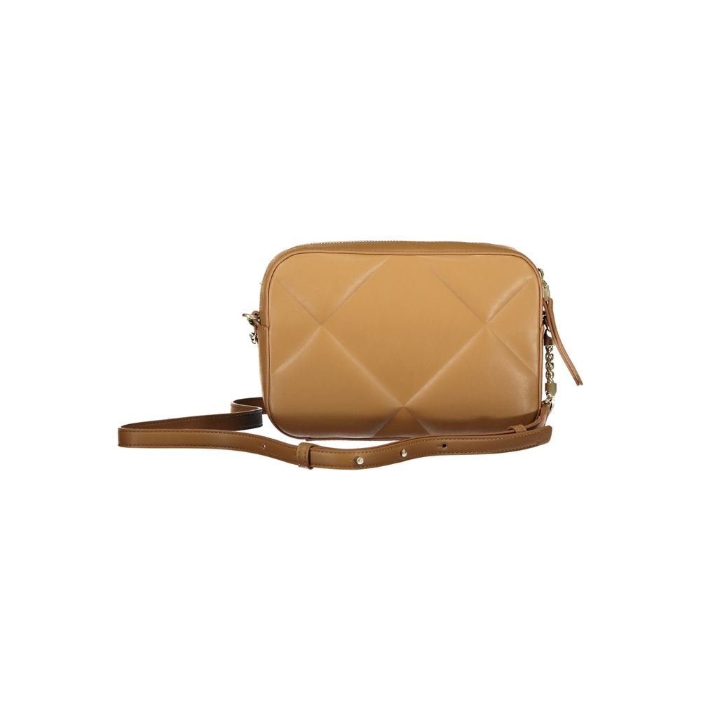 Brown Polyester Handbag - GLAMHUB BOUTIQUE 