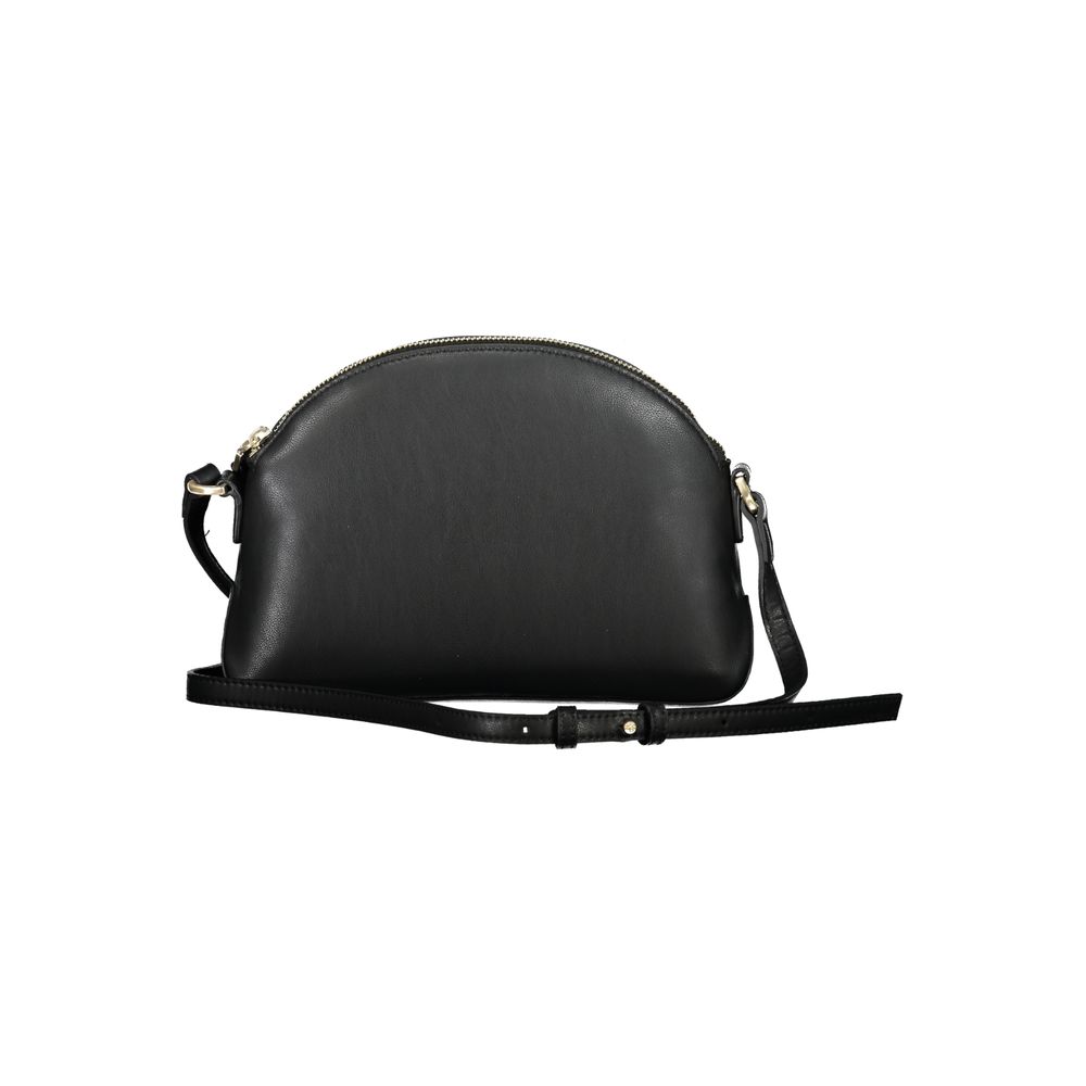 Black Polyester Handbag - GLAMHUB BOUTIQUE 