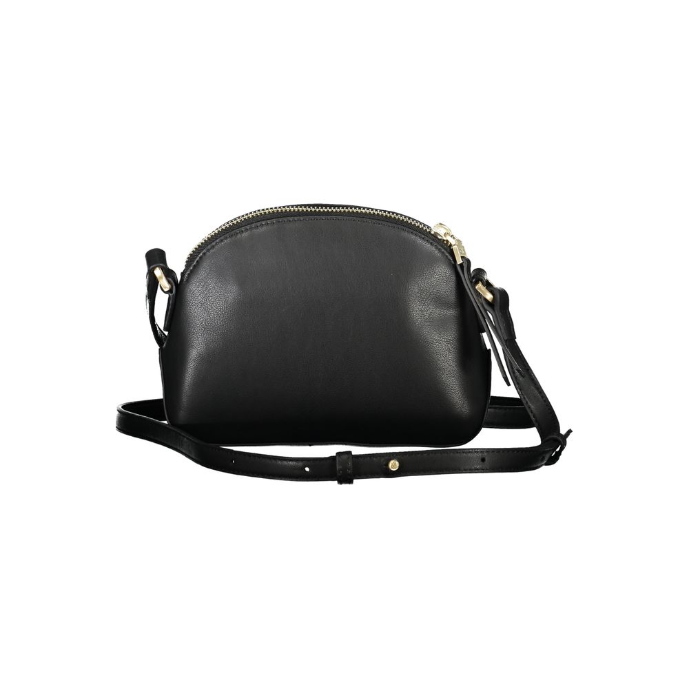 Black Polyester Handbag - GLAMHUB BOUTIQUE 