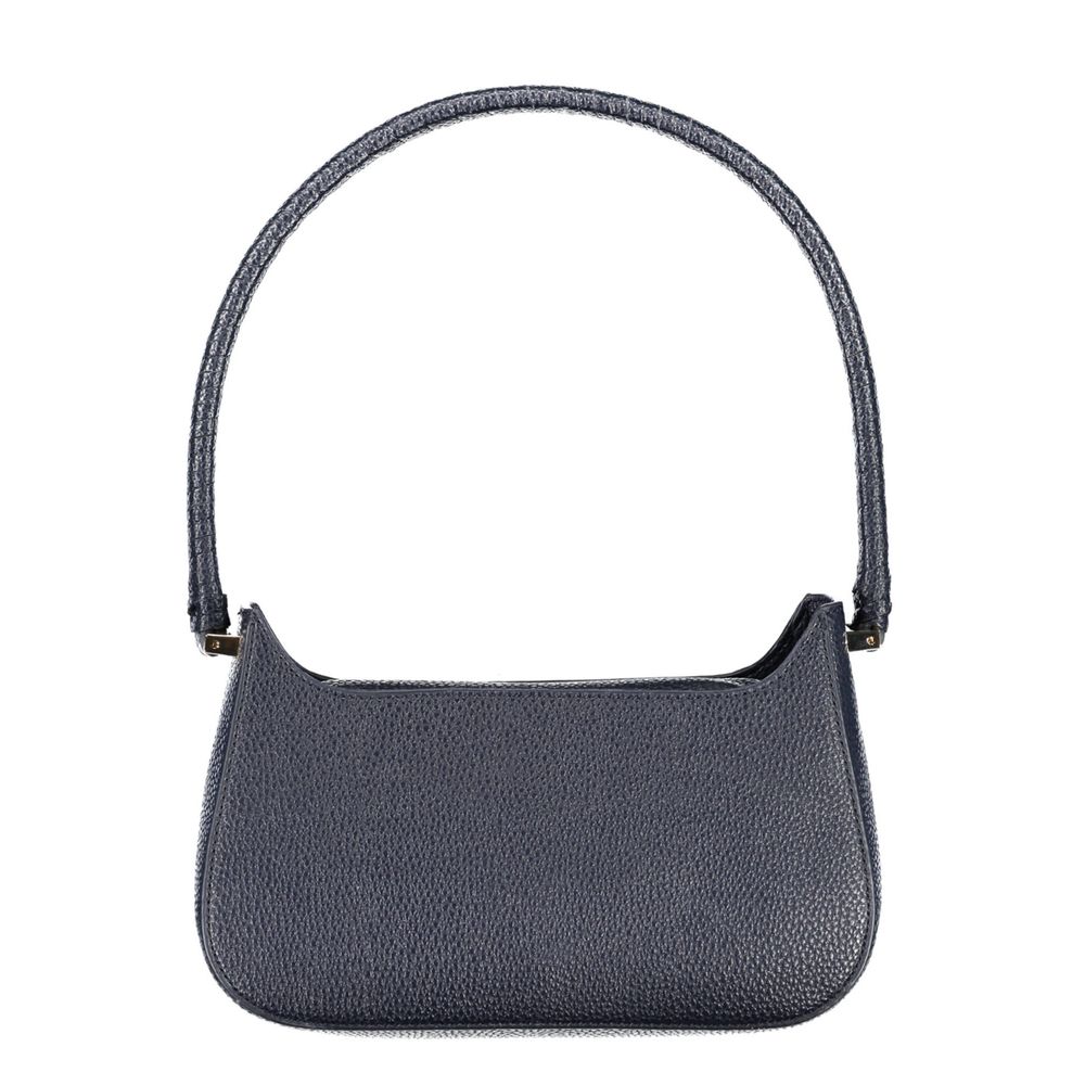 Blue Polyethylene Handbag - GLAMHUB BOUTIQUE 