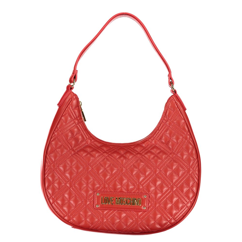 Red Polyethylene Handbag - GlamHub Luxury and Icon Brand Clothing