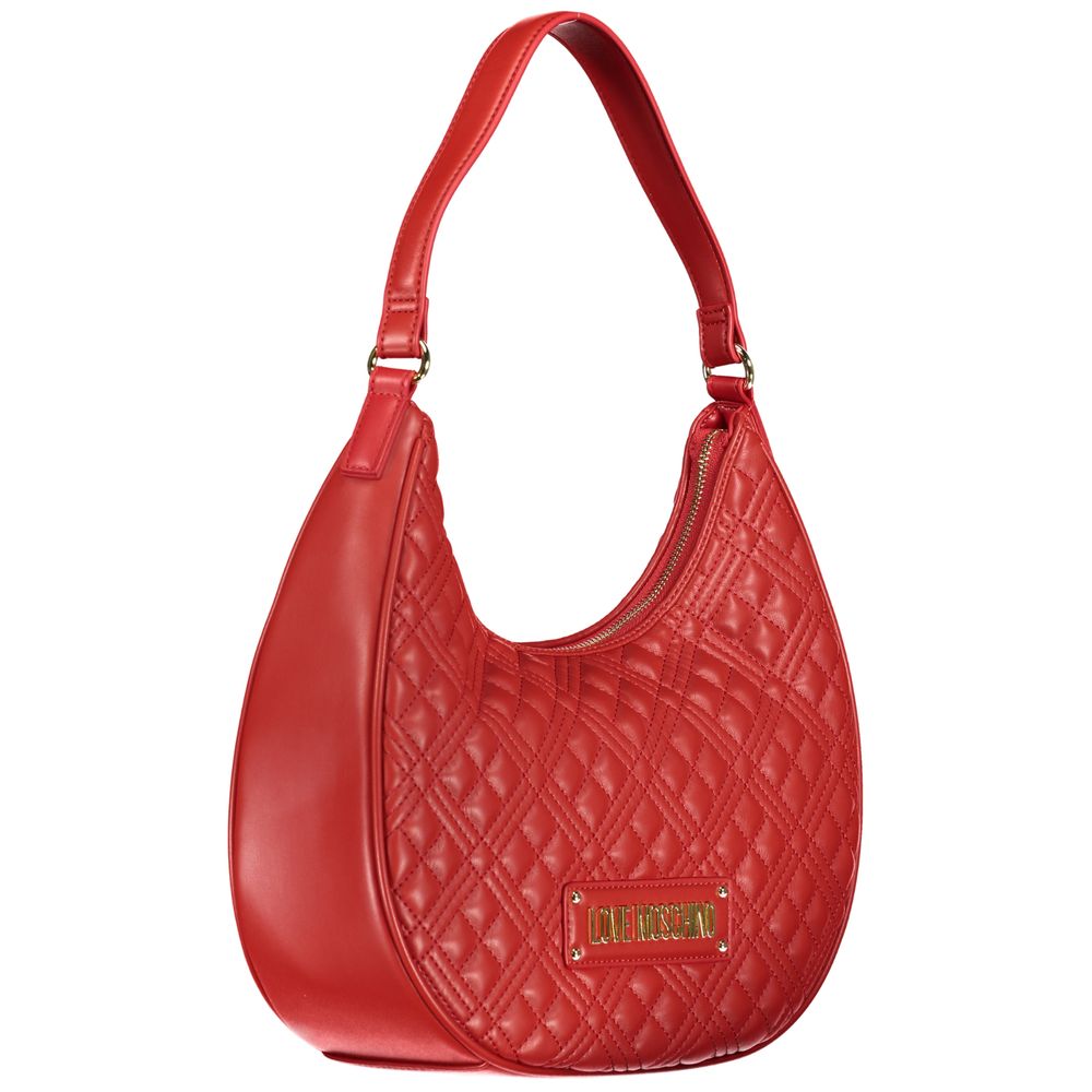 Red Polyethylene Handbag - GlamHub Luxury and Icon Brand Clothing