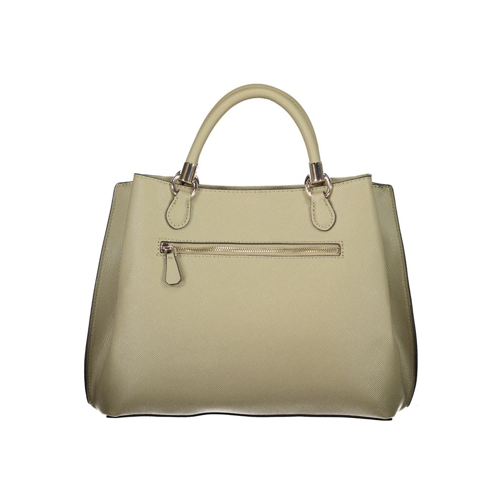 Green Polyethylene Handbag - GLAMHUB BOUTIQUE 