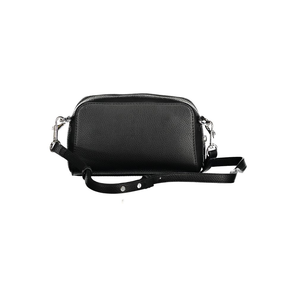 Black Polyethylene Handbag - GLAMHUB BOUTIQUE 