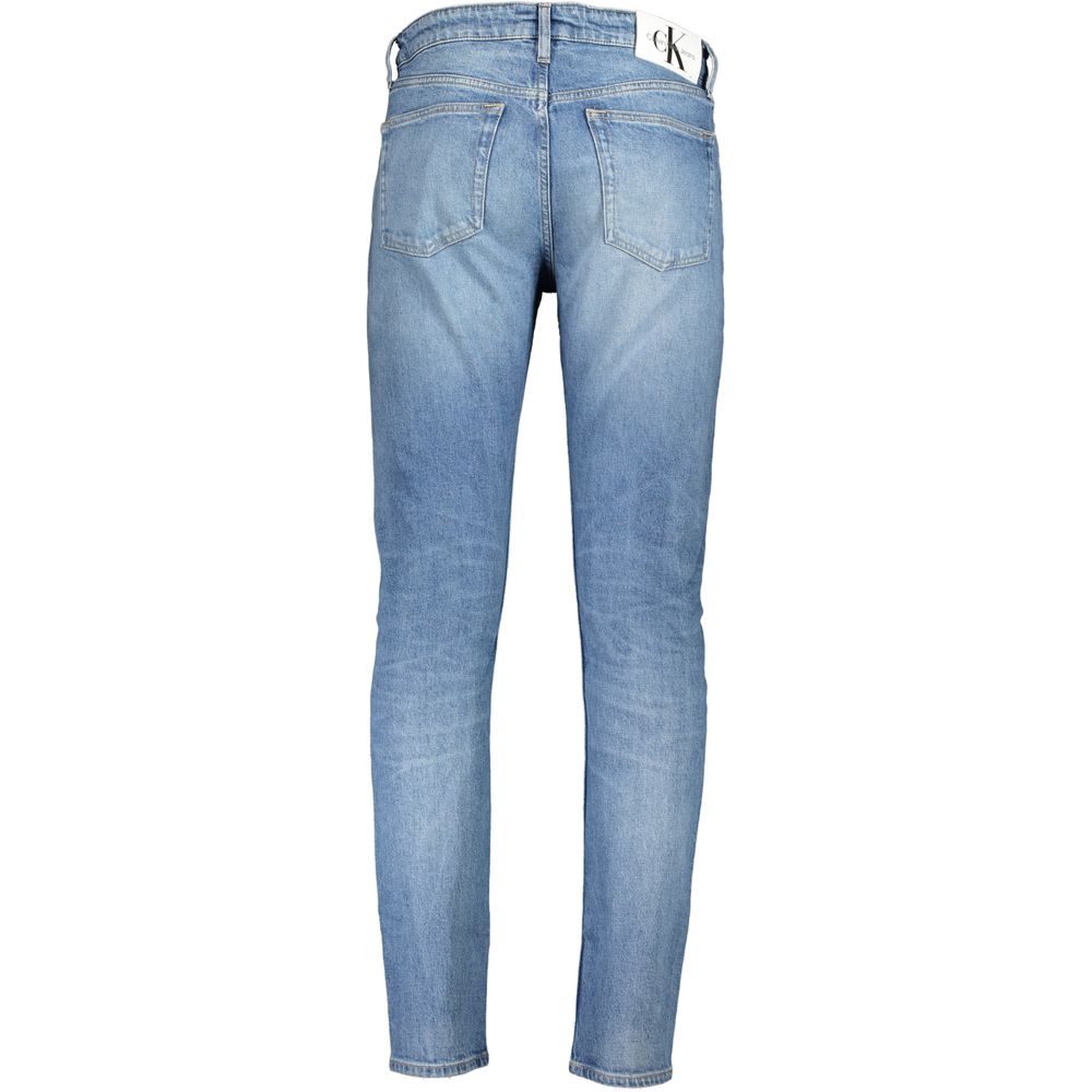 Light Blue Cotton Jeans & Pant - GLAMHUB BOUTIQUE 