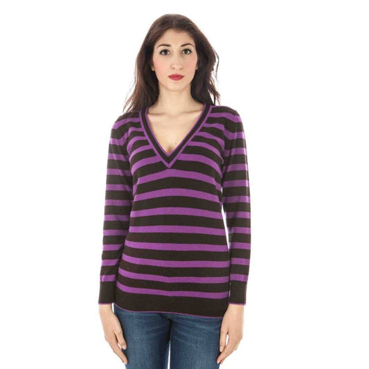 Purple Wool Sweater - GLAMHUB BOUTIQUE 