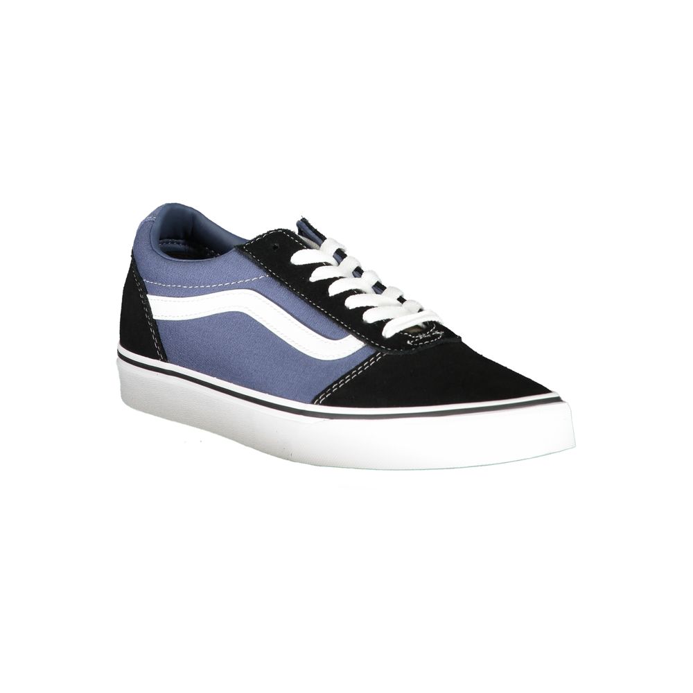 Blue Polyester Sneaker - GlamHub Luxury and Icon Brand Clothing