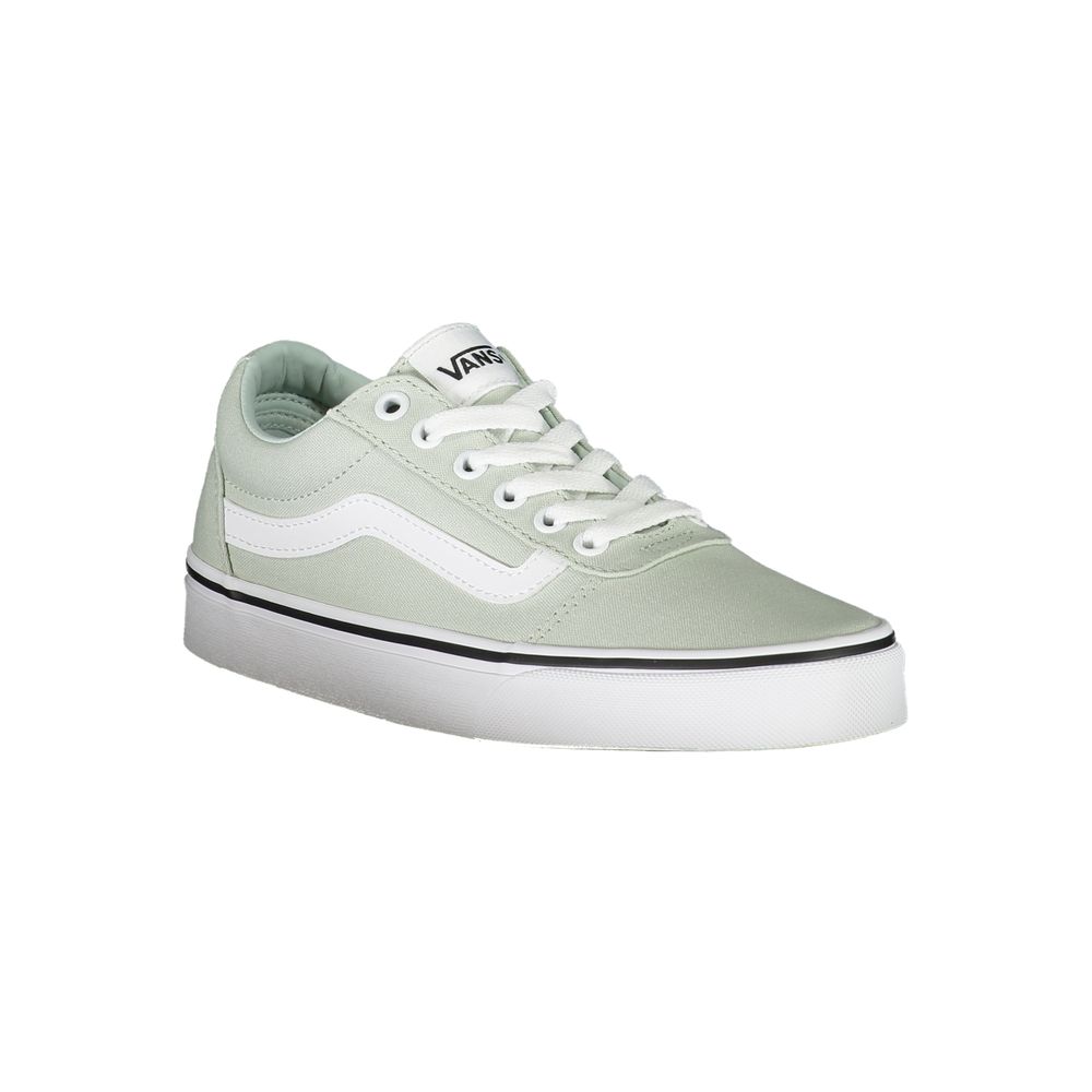 Green Polyester Sneaker - GlamHub Luxury and Icon Brand Clothing