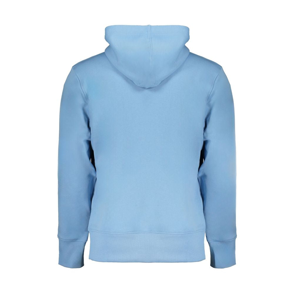 Light Blue Cotton Sweater - GLAMHUB BOUTIQUE 