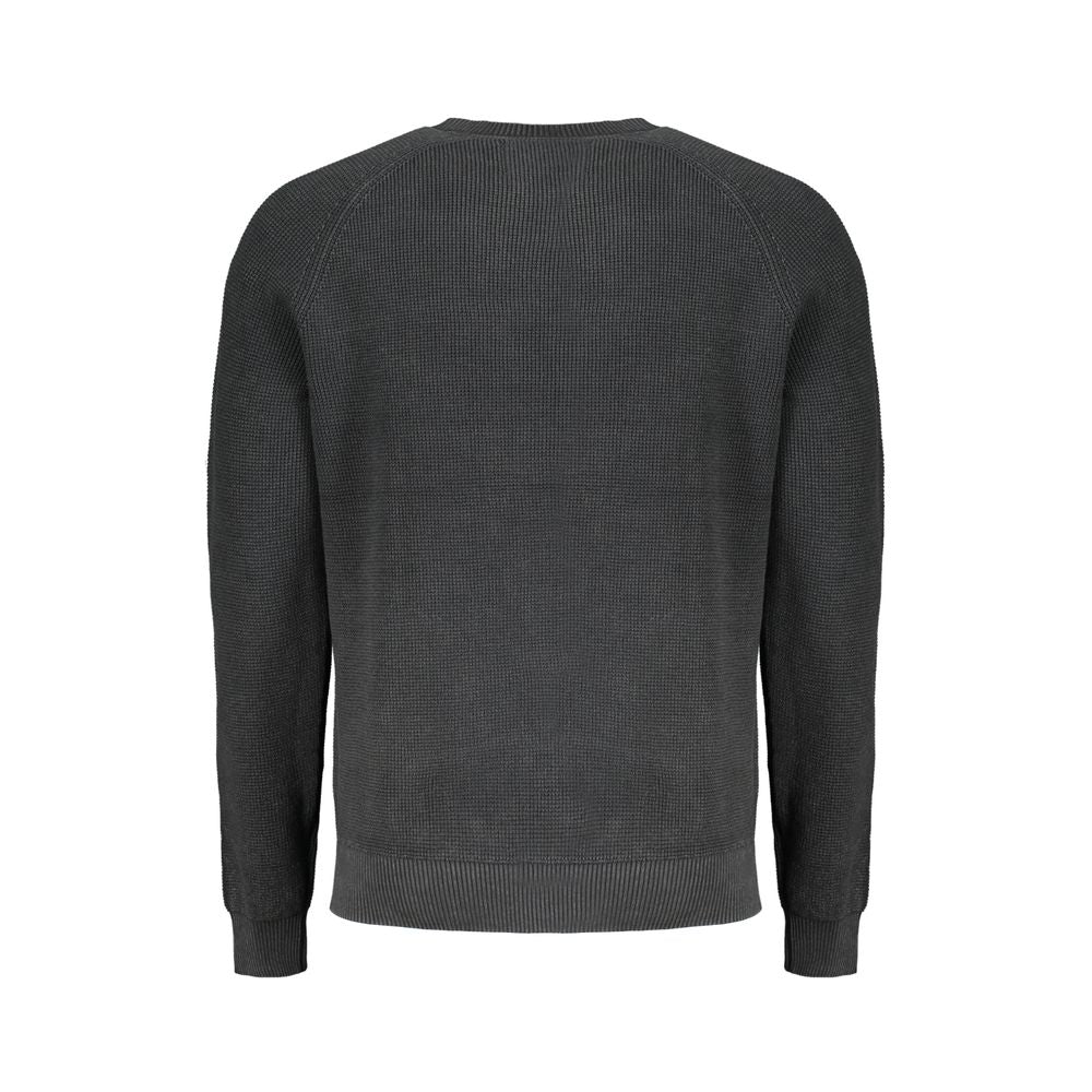 Black Cotton Sweater - GLAMHUB BOUTIQUE 