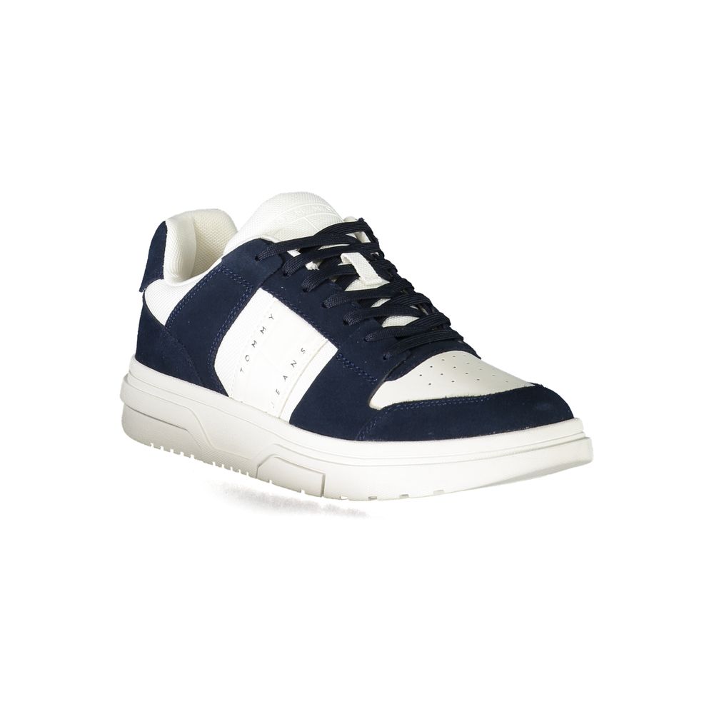 Blue Polyester Sneaker - GLAMHUB BOUTIQUE 