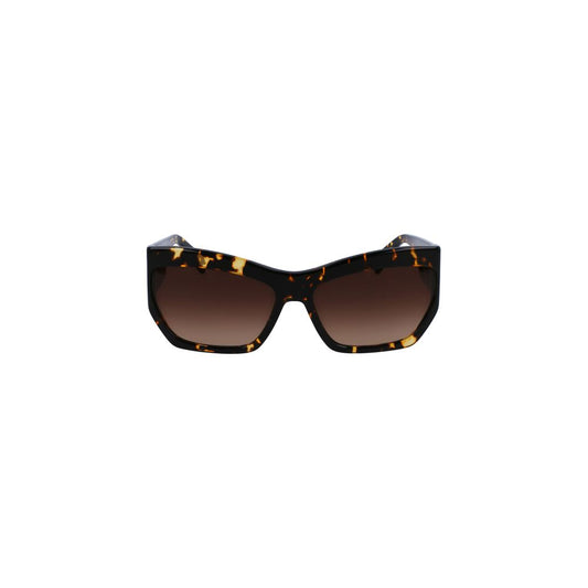 Brown Acetate Sunglasses - GlamHub Luxury and Icon Brand Clothing