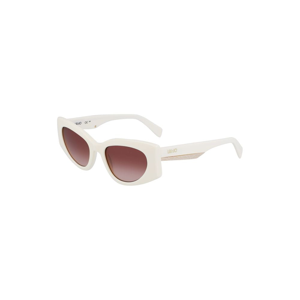 White Acetate Sunglasses - GlamHub Luxury and Icon Brand Clothing