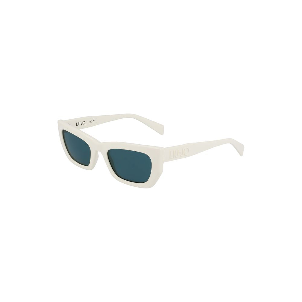 White BIO INJECTED Sunglasses - GlamHub Luxury and Icon Brand Clothing