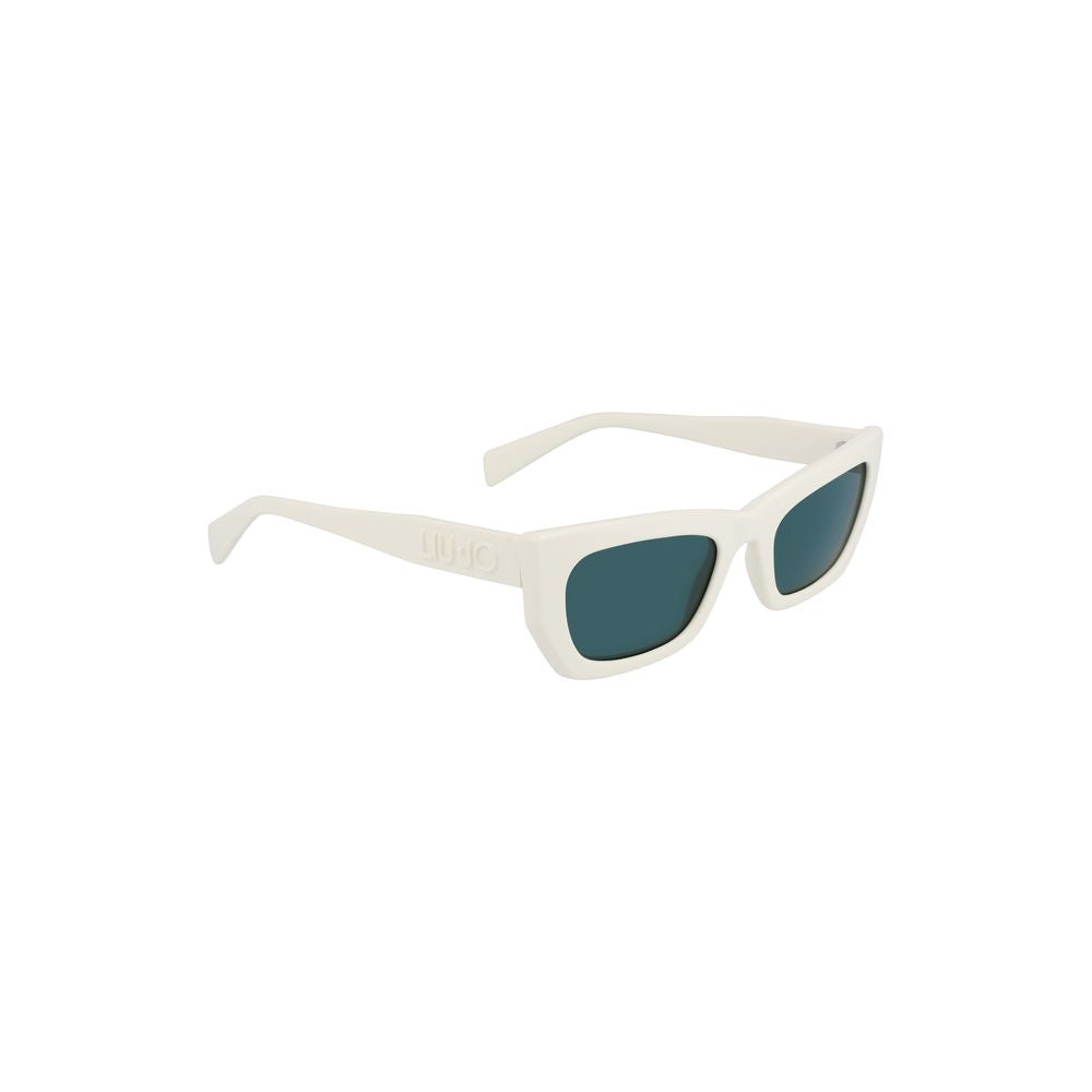 White BIO INJECTED Sunglasses - GlamHub Luxury and Icon Brand Clothing