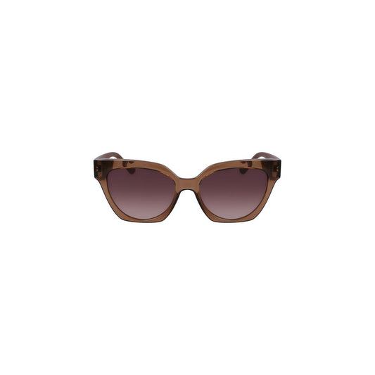 Beige BIO INJECTED Sunglasses - GlamHub Luxury and Icon Brand Clothing