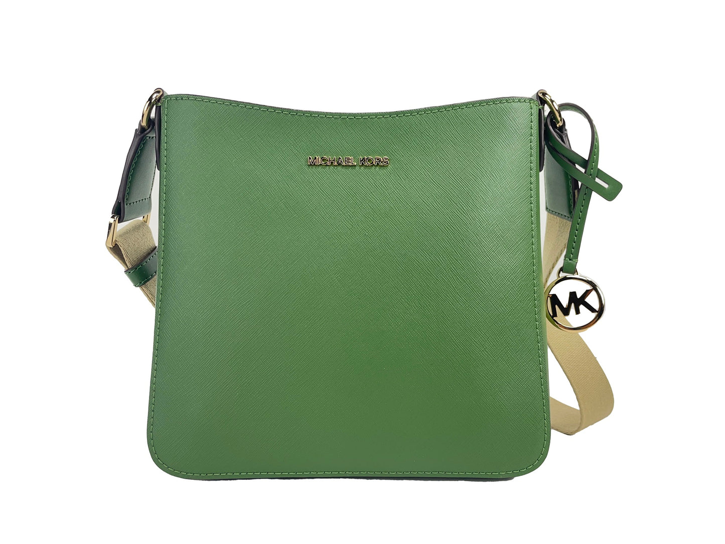 Jet Set Small Messenger Crossbody Bag Green - GLAMHUB BOUTIQUE 